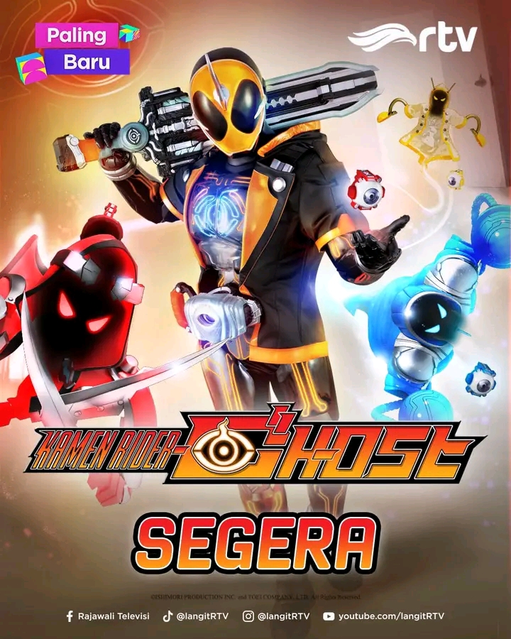 Poster resmi Kamen Rider Ghost RTV