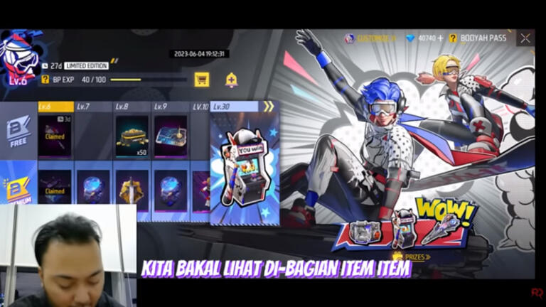 Booyah Pass Ff X Spiderman 1
