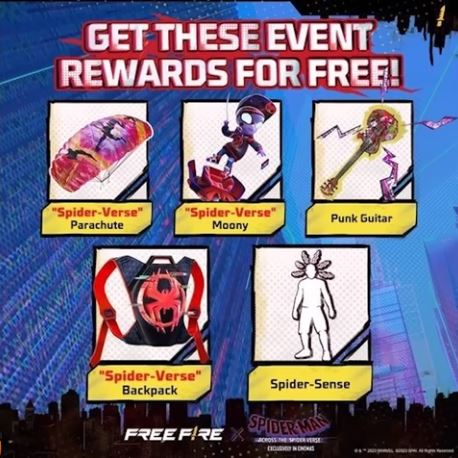 Hadiah-gratis-event-ff-x-spiderman
