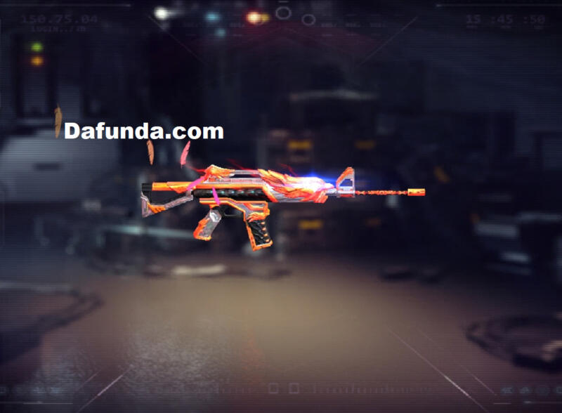 Free Fire M4A1 Red Griffin
