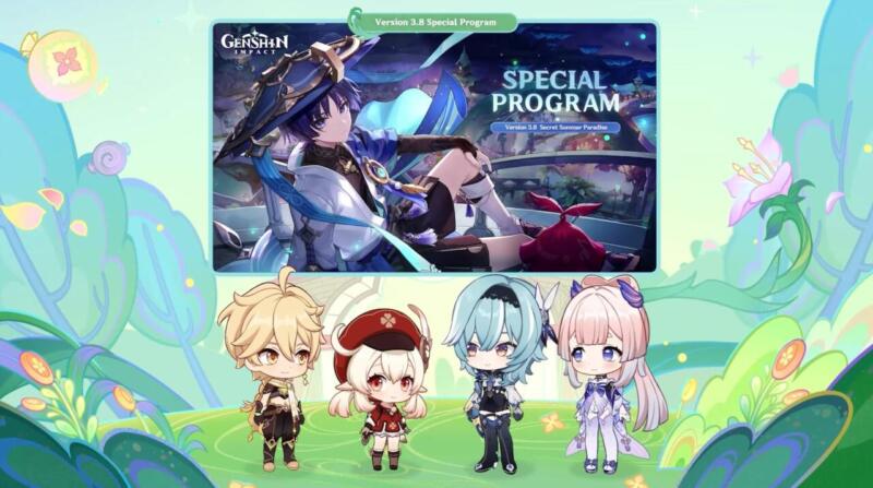 Genshin Impact v3.8