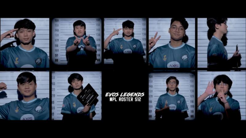 Official Roster EVOS Legends MPL Season 12