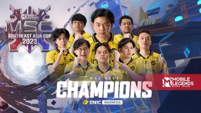 Bantai Blacklist International, Onic Esports Sukses Juara MSC 2023