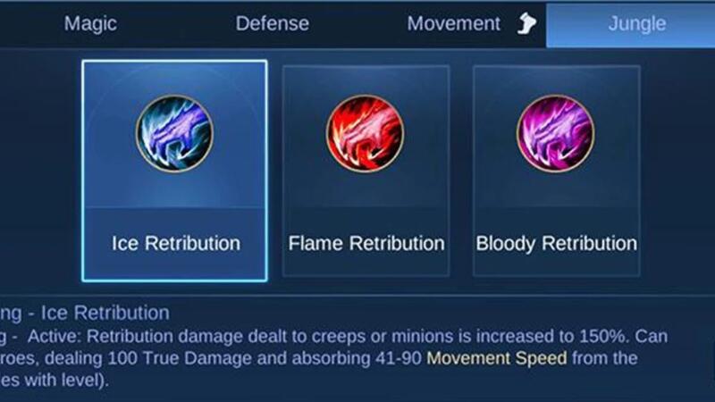 Penjelasan Jenis Spell Retribution Di Mobile Legends!