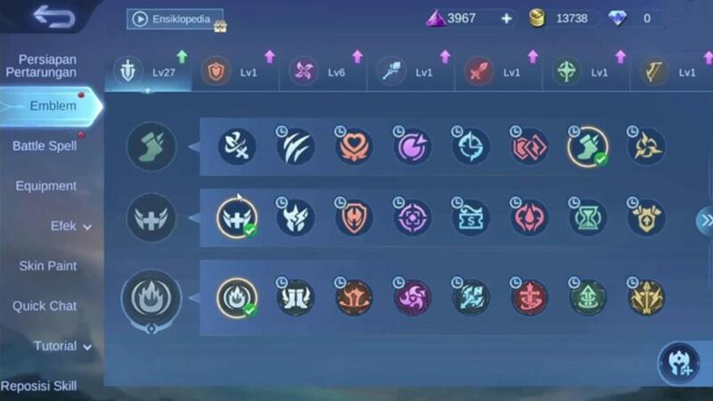 Sistem Emblem Baru Mobile Legends 2023