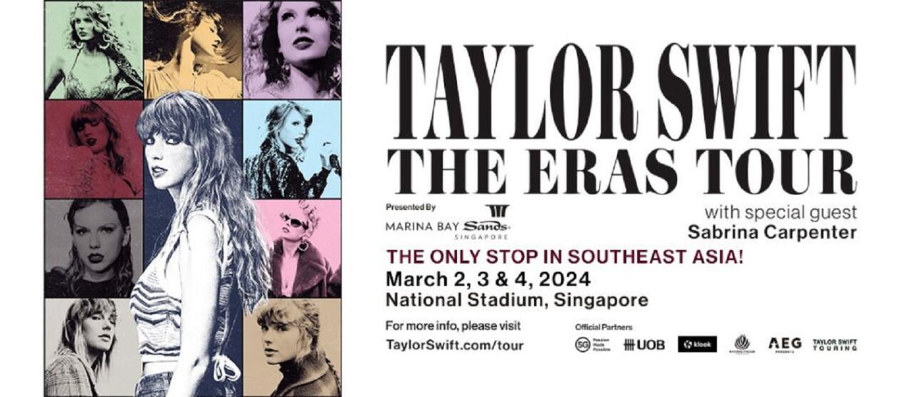 Konser The Eras Tour Taylor Swift Resmi Tambah Dua Negara Asia
