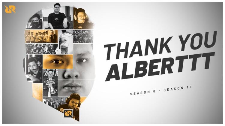 Alberttt Tinggalkan Rrq Hoshi