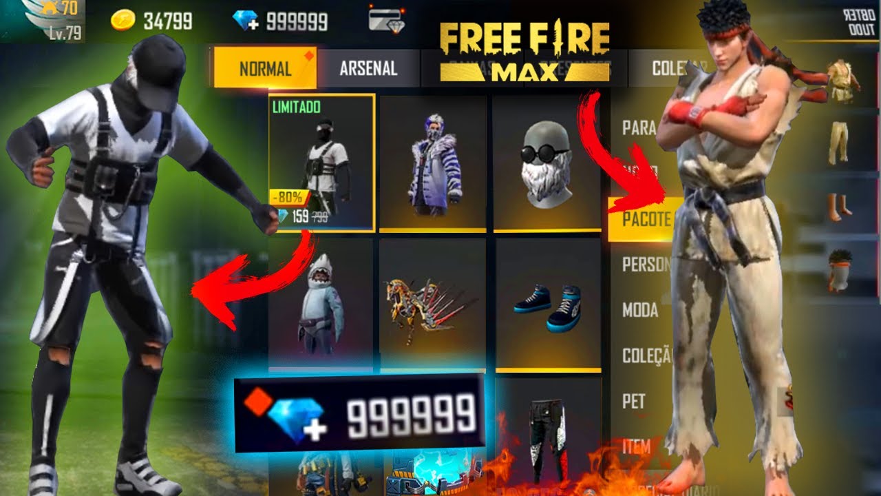 Free Fire Max Mod APK Unlimited Diamond v2.99.1 2023