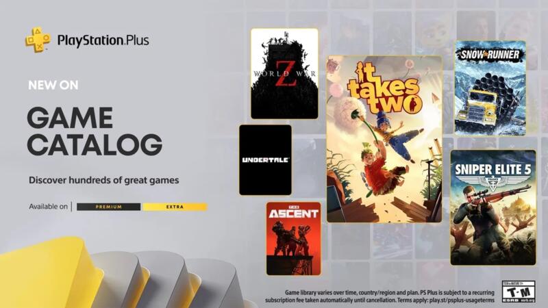 Katalog PS Plus Extra Juli 2023