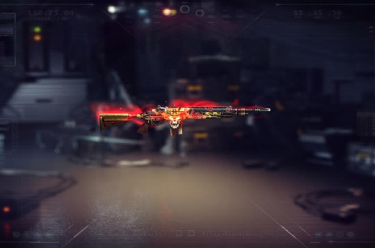 M14 Burning Lily Free Fire | Garena