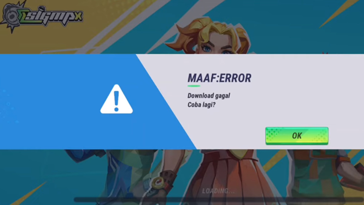 Cara Mengatasi Login Error Gagal Download Sigmax 2023