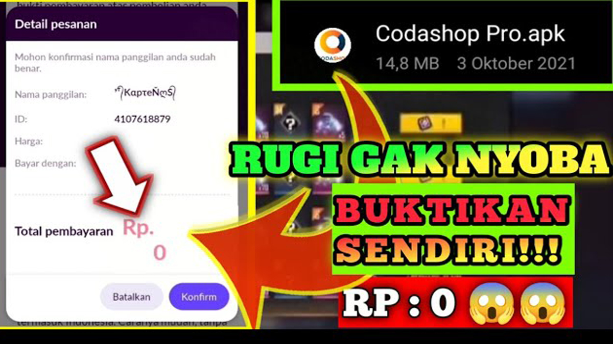 Codashop FF Gratis 0 RP APK Terbaru 2023 Dafunda com Codashop FF Gratis 0 RP APK Terbaru 2023 Dafunda com