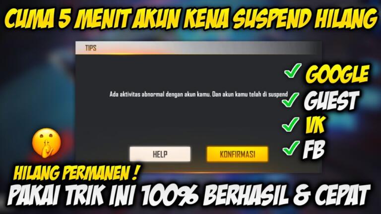 Cara Menggunakan Garena Help Untuk Mengatasi Akun FF Kena Suspend 10 Cara Menggunakan Garena Help Untuk Mengatasi Akun FF Kena Suspend