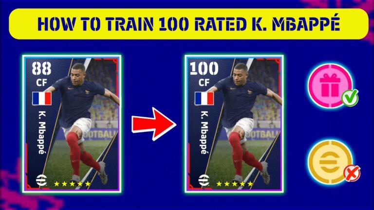 Racikan Mbappe eFootball 2023, Auto Gacor!