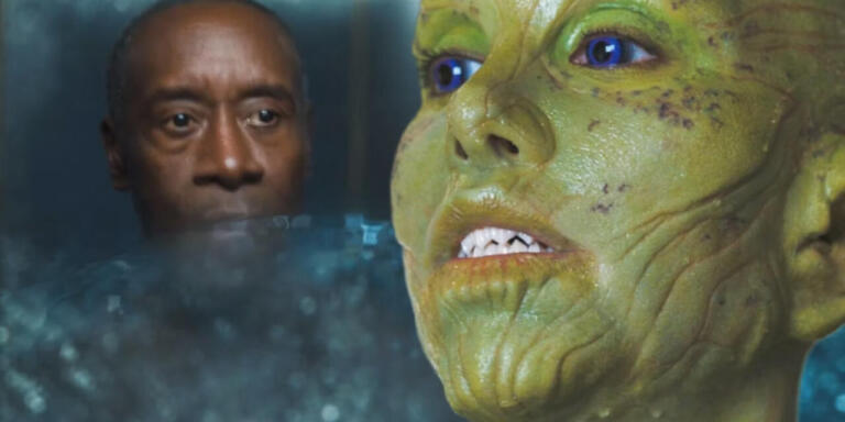 James Rhodes di Secret Invasion adalah Skrull
