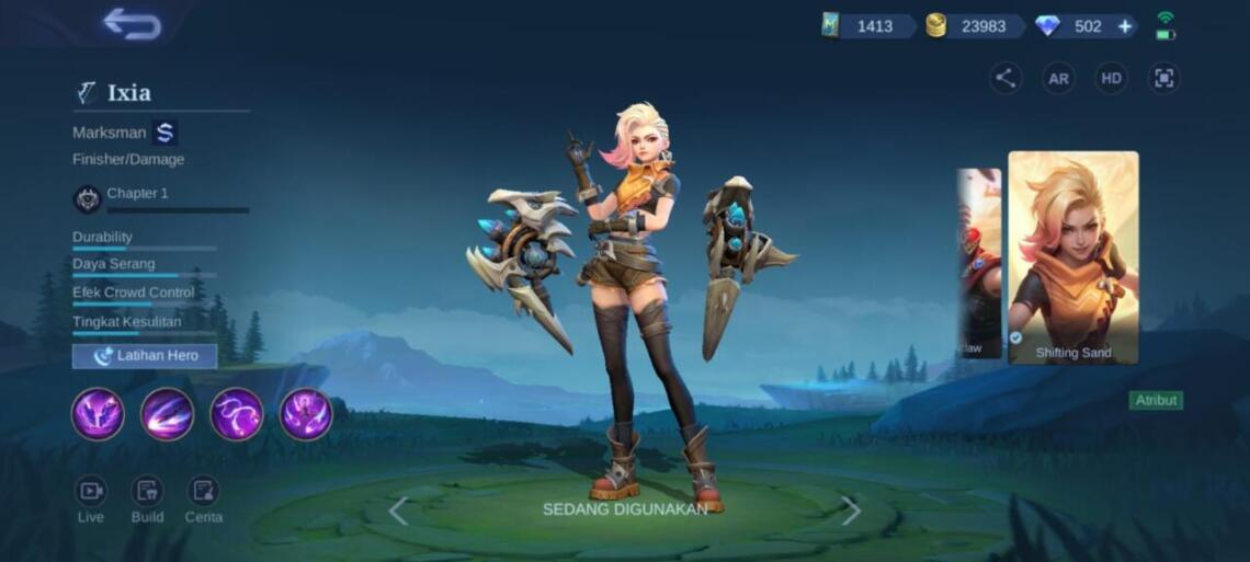 Mobile Legends Resmi Rilis Ixia Hero Marksman Yang Berusia 16 Tahun