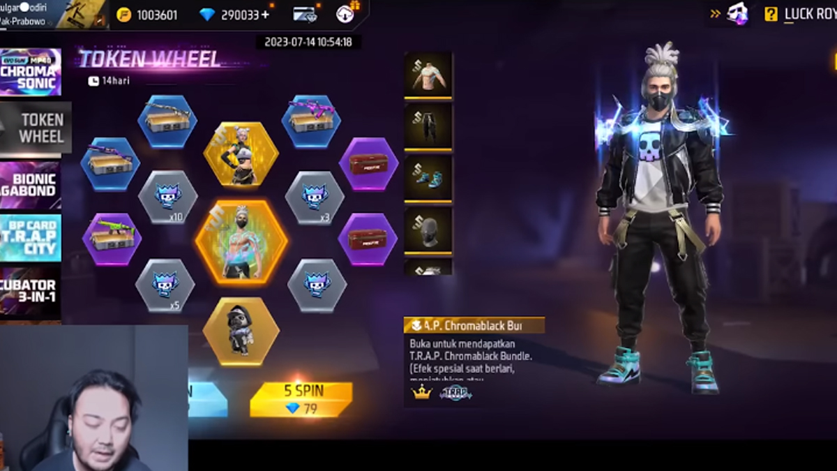 Bocoran Event Token Wheel FF Juli 2023, Ada Bundle Keren! 1 Token Wheel Ff Juli 2023 1