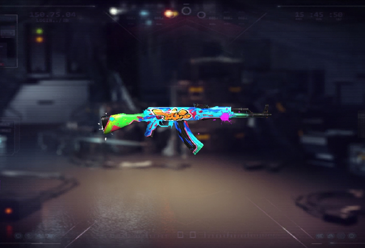 Tips Mendapatkan AK47 Pigment Splash Dalam Event Fading Spinner Terbaru Free Fire 1 AK47 Pigment Splash Free Fire | Garena