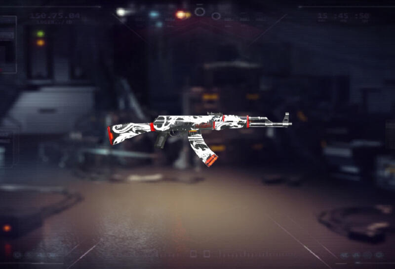 AK47 The Flaming Dragon Free Fire | Garena