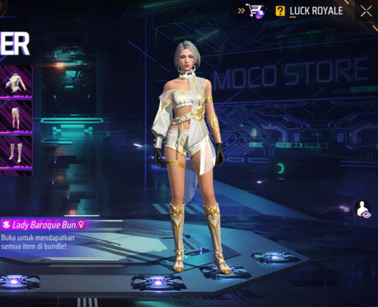 Bundle FF Lady Baroque | Garena