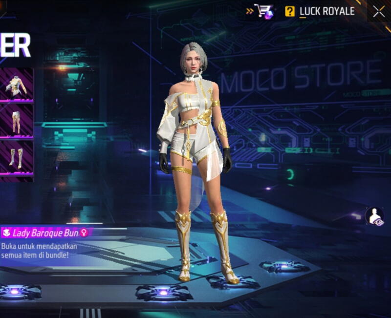 Bundle FF Lady Baroque | Garena