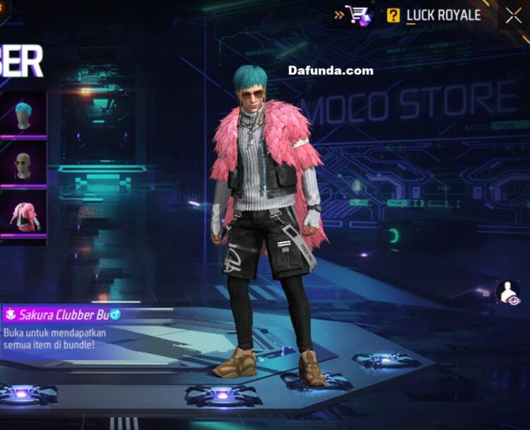 Bundle FF Sakura Clubber | Garena