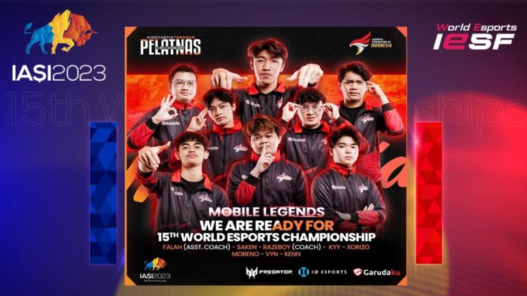 Jadwal IESF World Esports Championship 2023 MLBB