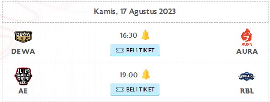 Jadwal MPL Season 12 week 5