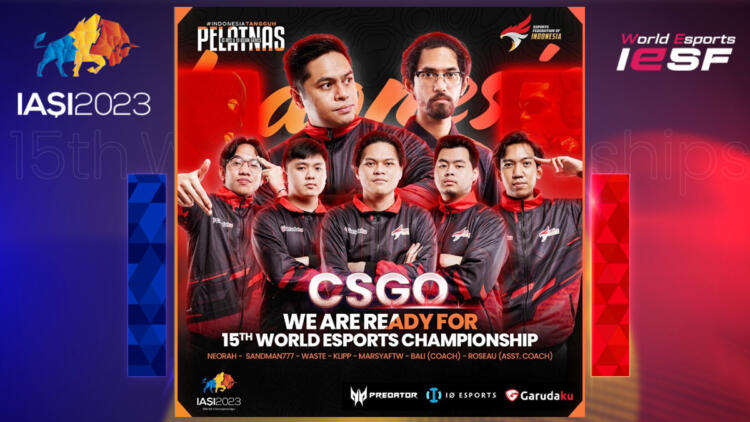Jadwal Tim Indonesia CS:GO IESF 2023