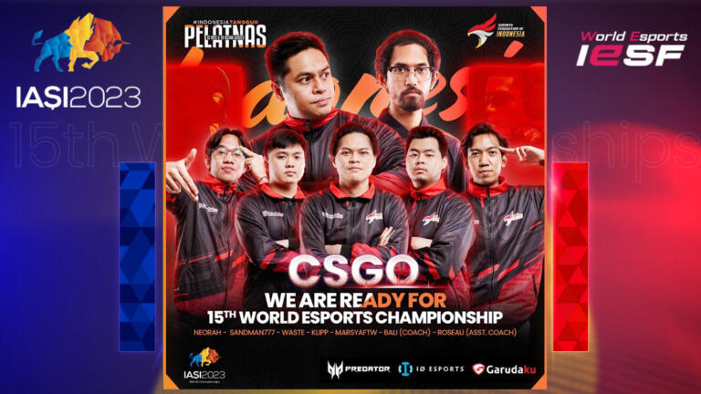 Jadwal Tim Indonesia CS:GO IESF 2023 WEC