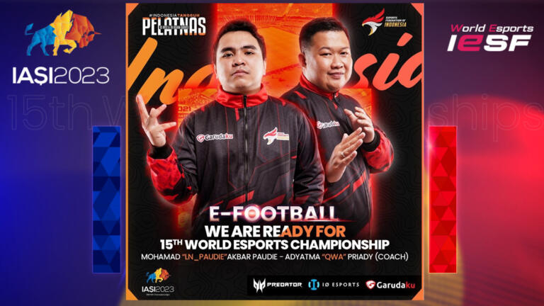 Jadwal Tim Indonesia eFootball 2023 IESF 2023