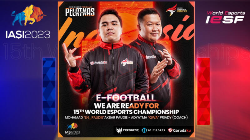 Jadwal Tim Indonesia eFootball 2023 IESF 2023