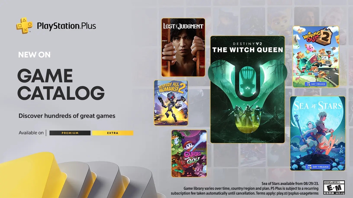 PlayStation Plus Extra and Premium free games announced for October 2022