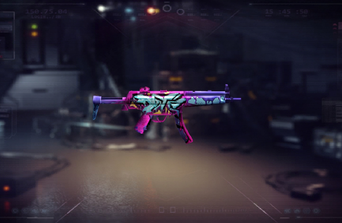 Cara Mendapatkan MP5 Pigment Splash Dalam Event Fading Spinner Terbaru Free Fire 1 MP5 Pigment Splash Free Fire | Garena