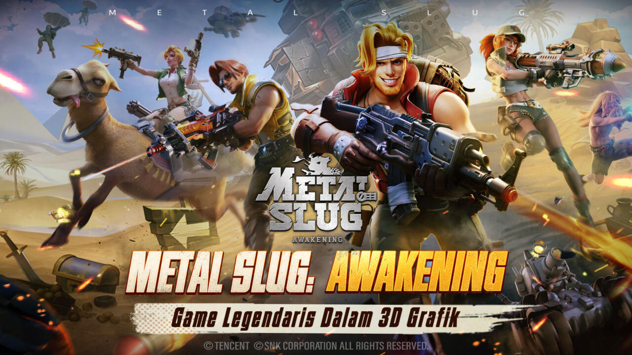 VNGGames Resmi Rilis ‘Metal Slug: Awakening’ Hari Ini