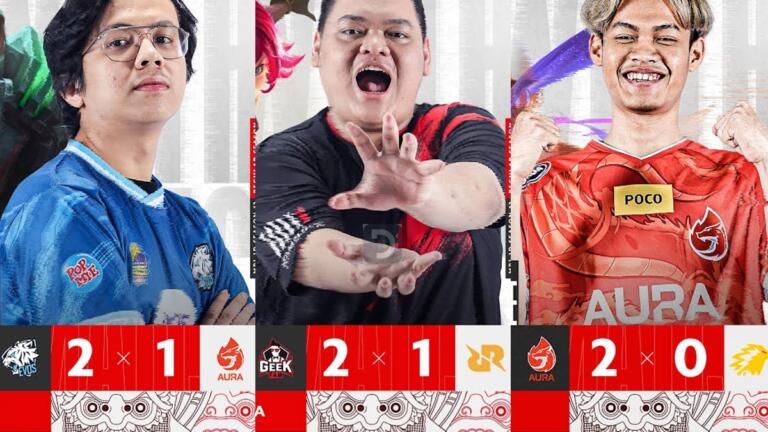 Rangkuman MPL ID Season 12 Week 3, Aura Fire On Fire