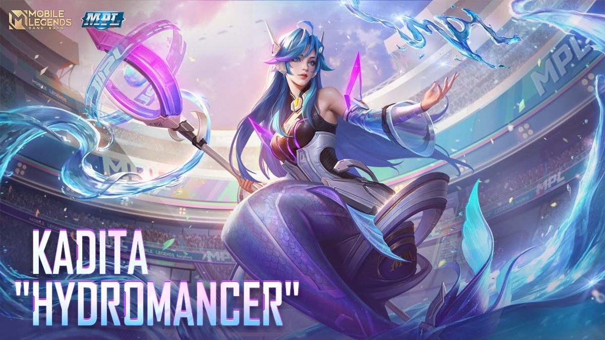 Intip Tampilan Skin MPL Kadita Hydromancer Mobile Legends Dafunda