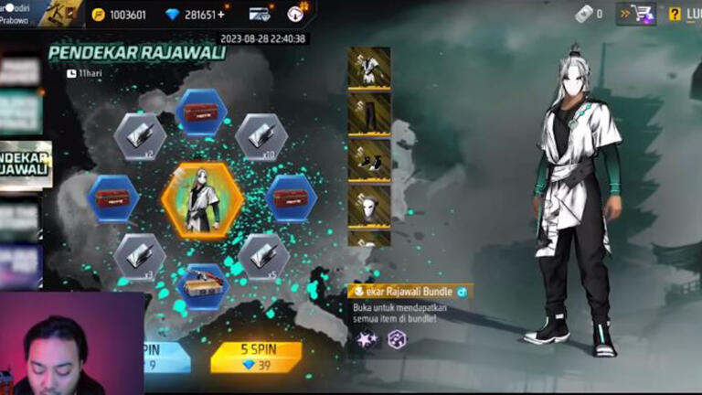 Cara Mendapatkan Bundle Pendekar Rajawali FF 12 Cara Mendapatkan Bundle Pendekar Rajawali FF