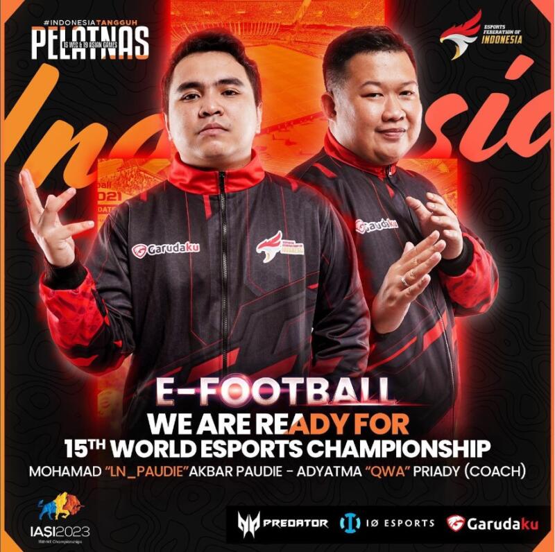 Roster eFootball Indonesia IESF WEC 2023