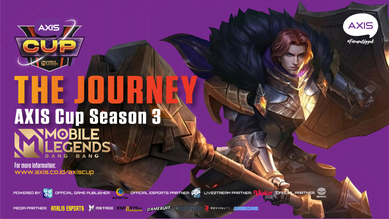 Registrasi AXIS Cup Mobile Legends Season 3 Masih Dibuka, Ini Cara Daftar!