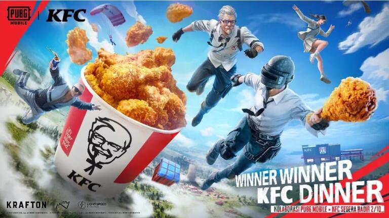 Bermain Sambil Makan, Kolaborasi PUBG Mobile x KFC Akan Dimulai 11 Bermain Sambil Makan, Kolaborasi PUBG Mobile x KFC Akan Dimulai