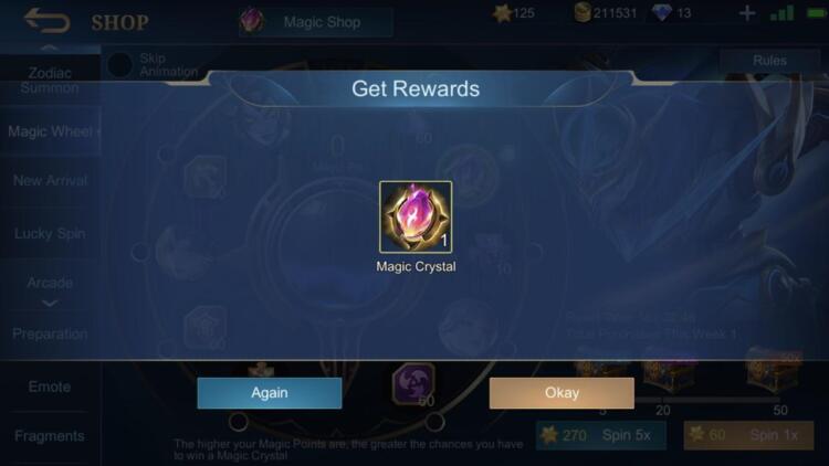 Bisa Ditukar Jadi Skin Langka, Cara Mendapatkan Magic Crystal Gratis Di Ml