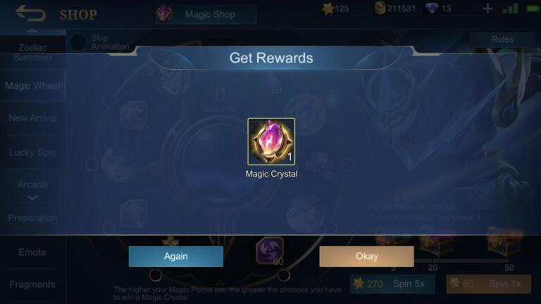 Bisa Ditukar Jadi Skin Langka, Cara Mendapatkan Magic Crystal Gratis Di Ml
