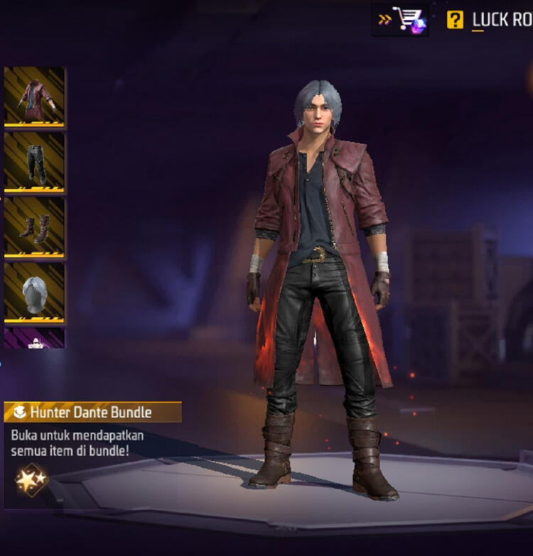 Bundle FF Hunter Dante | Garena