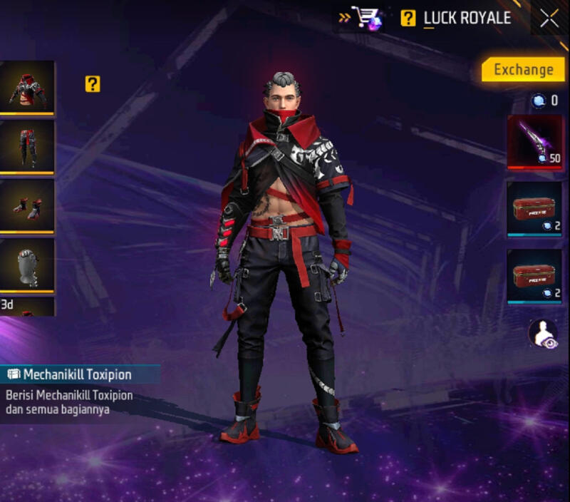 Bundle FF Mechanikill Toxipion | Garena