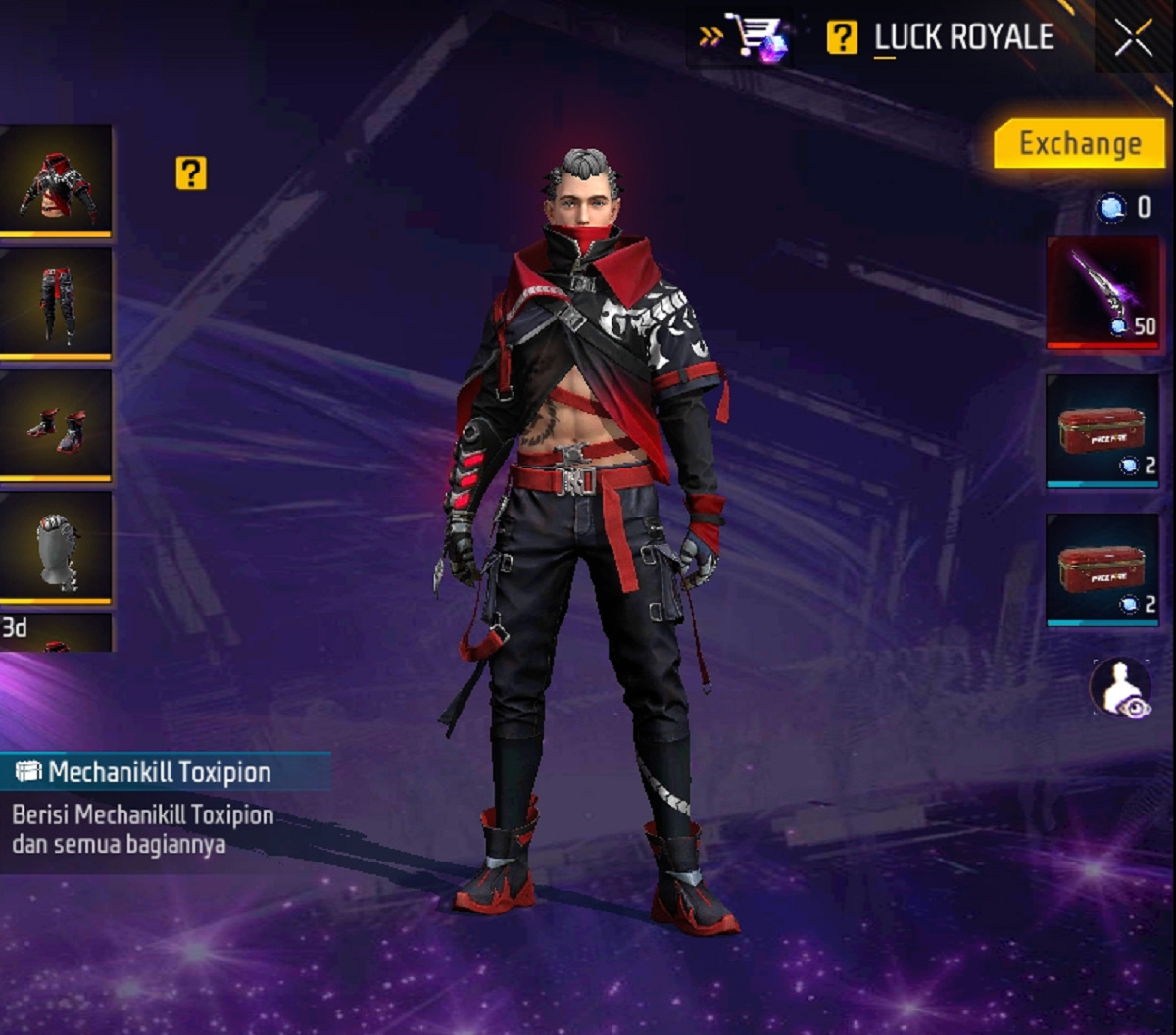Bundle FF Mechanikill Toxipion | Garena