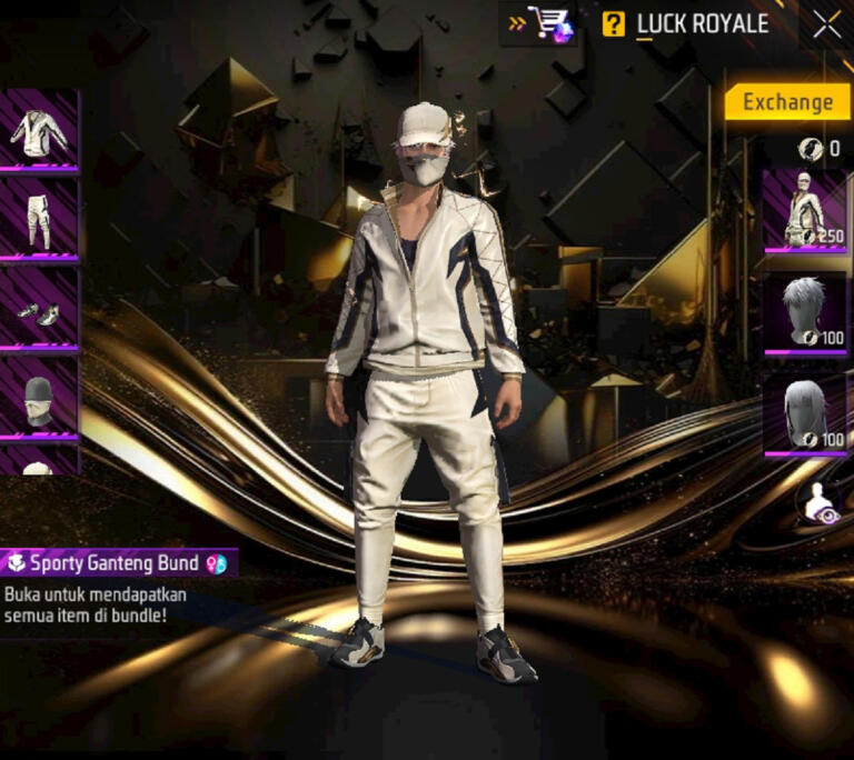 Bundle FF Sporty Ganteng | Garena