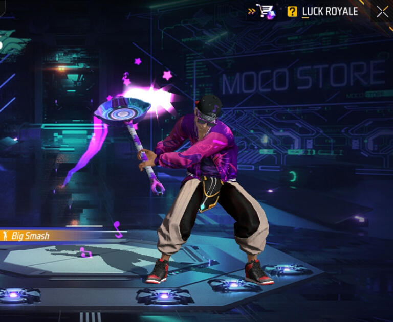 Emote Big Smash Free Fire