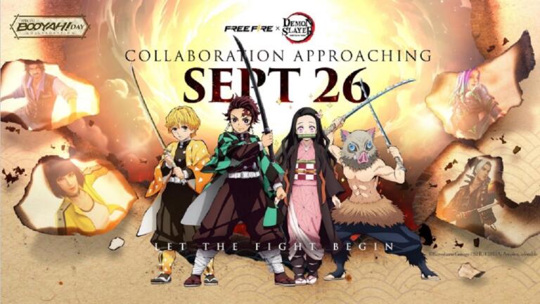 Bocoran event FF 2023 kolab Free Fire x Demon Slayer | SPIN Media