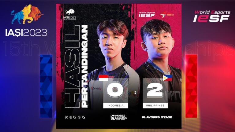 Bertemu Rival Abadi, Timnas MLBB Indonesia Harus Turun Ke Lower Bracket IESF 2023
